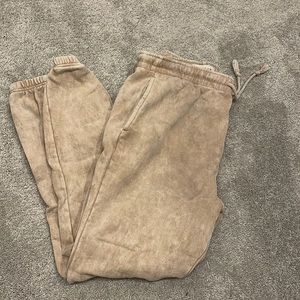 Tan PacSun men’s sweats size medium